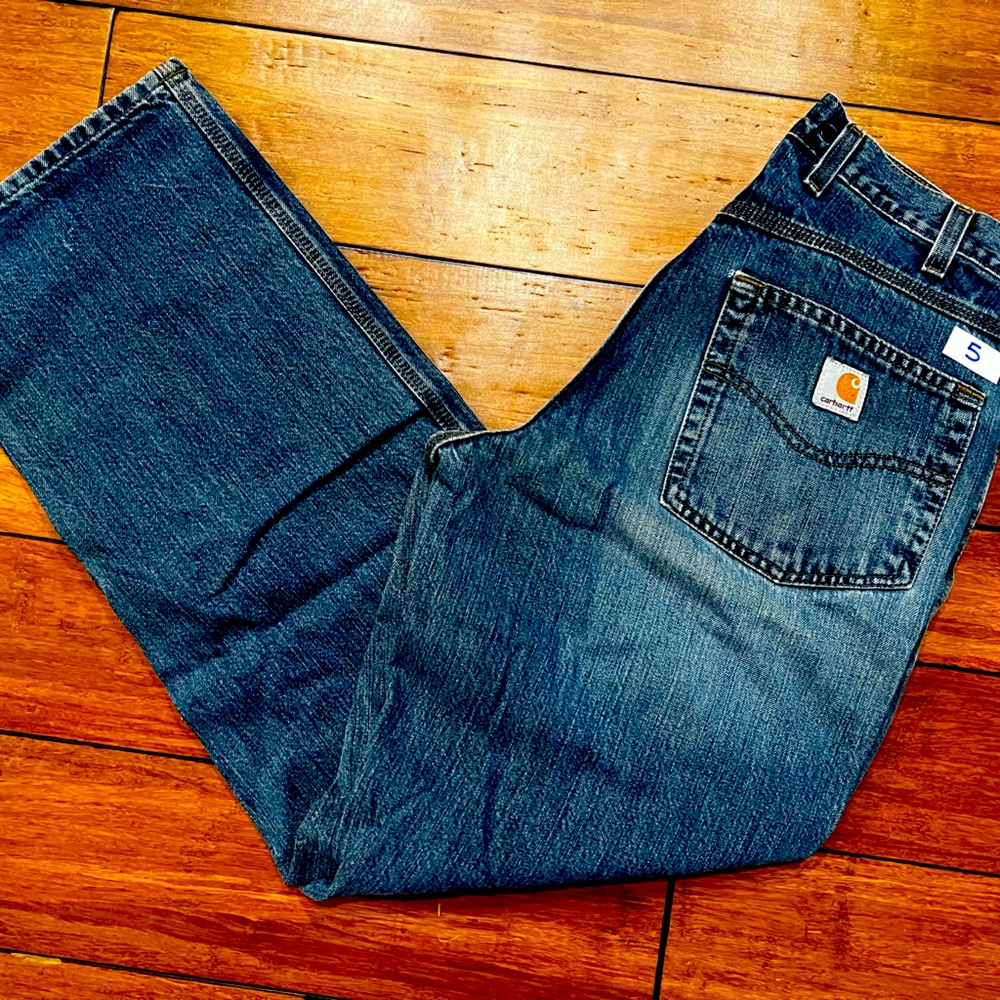 #5 Carhartt Mens 36x34 Jeans